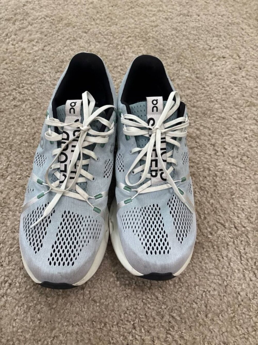 On Cloudsurfer Men's Running Shoes US 13 EU 48 Glacier Ivory 3MD10422078